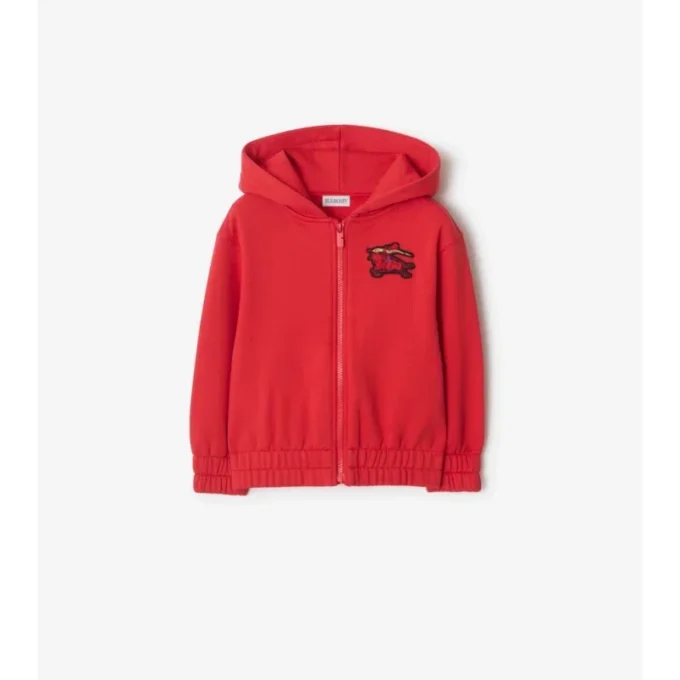 EKD Baumwoll-Kapuzenpullover mit Reißverschluss