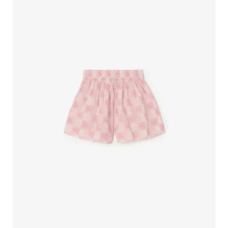 EKD Baumwollshorts mit Schachbrettmuster