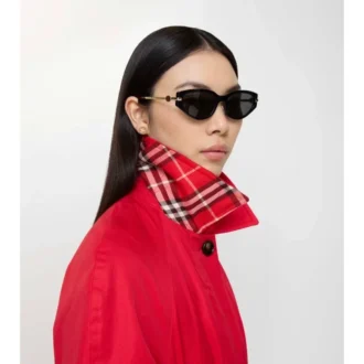 EKD Metall-Cat-Eye-Sonnenbrille