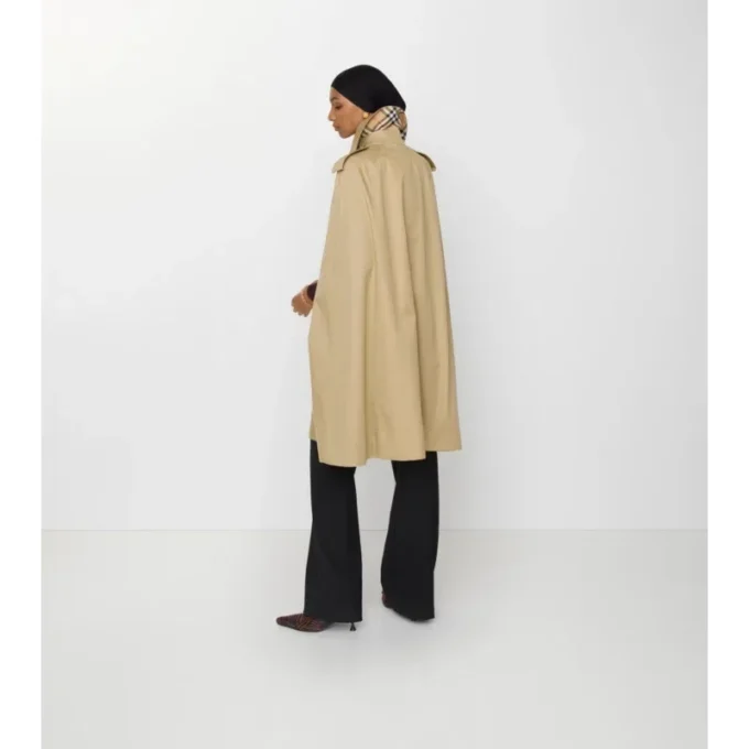 Gabardine Belmont Trench Cape