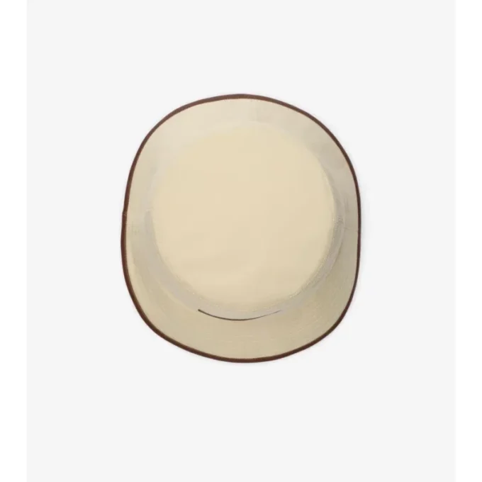 Gabardine-Bucket-Hat mit Logo