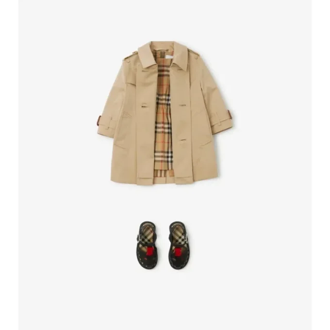 Gabardine-Trench Coat