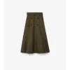 Gabardine-Trench-Midirock