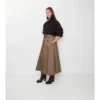 Gabardine-Trench-Midirock