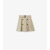 Gabardine-Trench-Minirock