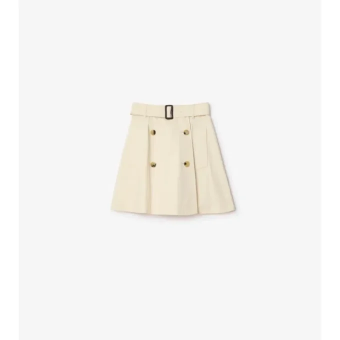 Gabardine-Trench-Minirock