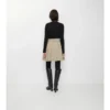 Gabardine-Trench-Minirock