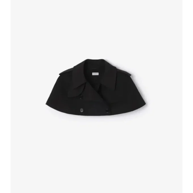 Gabardine-Trenchcoat-Capelet