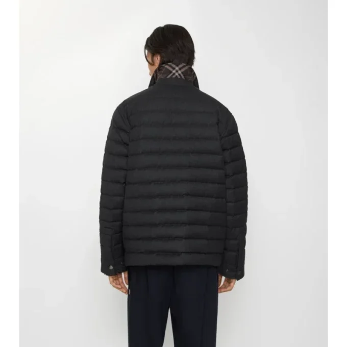 Gefüttertes Overshirt aus Wollflanell