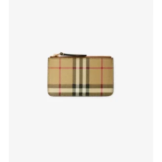 Geldbörse mit Riemen im Burberry-Karomuster