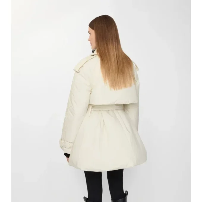 Gepolsterter Berryhill-Car Coat mit Gürtel