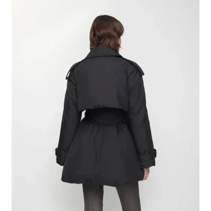 Gepolsterter Berryhill-Car Coat mit Gürtel