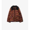 Geranium Leaf gesteppte Nylon-Floriston-Jacke