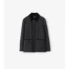 Gesteppte Barn-Jacke aus Wolle