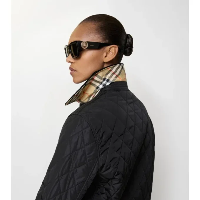 Gesteppte Nylon-Barn-Jacke