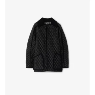Gesteppte Nylon-Floriston-Jacke