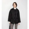 Gesteppte Nylon-Floriston-Jacke