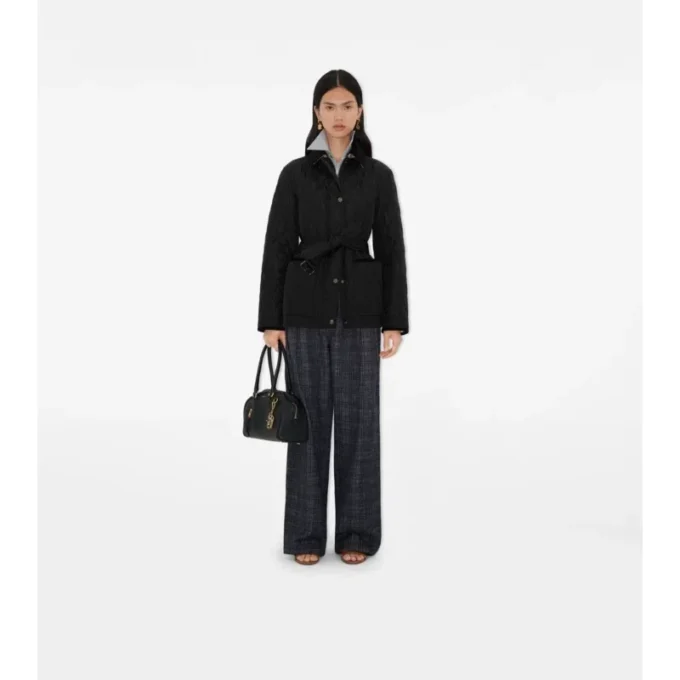 Gesteppte Nylonjacke