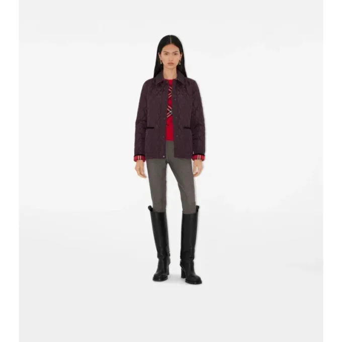 Gesteppte Nylonjacke