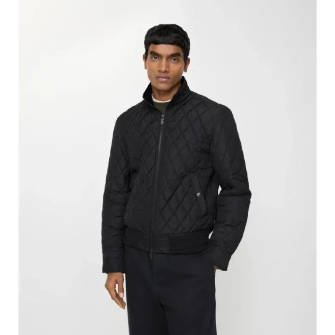 Gesteppte Nylonjacke