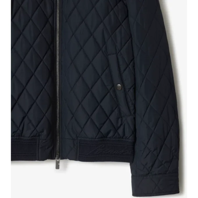 Gesteppte Nylonjacke