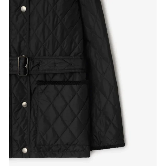 Gesteppte Nylonjacke