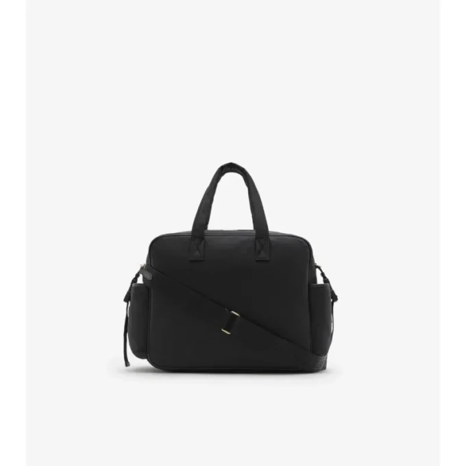 Gesteppte Wickel-Tasche aus Nylon