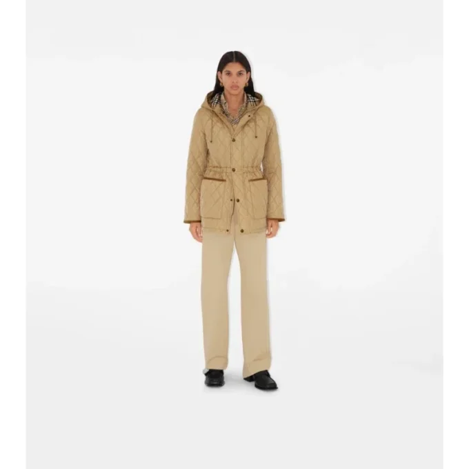 Gesteppter Nylon-Parka