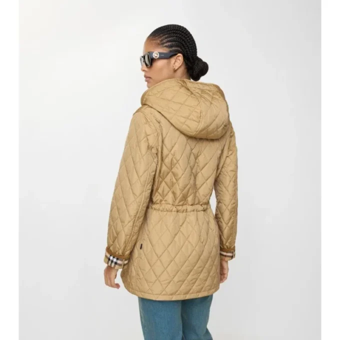 Gesteppter Nylon-Parka