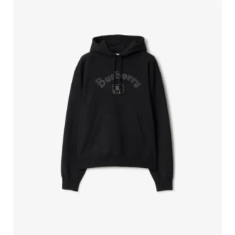Gothic-Logo-Baumwoll-Hoodie