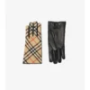 Handschuhe aus Wolle und Kaschmir mit Karomuster