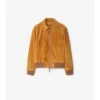 Harrington-Jacke aus Wildleder