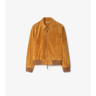 Harrington-Jacke aus Wildleder