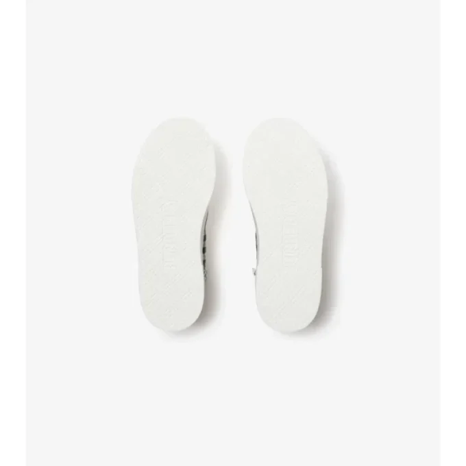 High-Top-Sneaker aus Baumwoll-Popeline