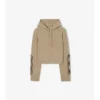 Hoodie aus Wolle und Kaschmir mit Karomuster