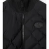 Jacke aus Nylon und Wolle mit Check-Stitch