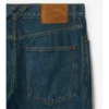 Jeans mit geradem Bein und Karomuster
