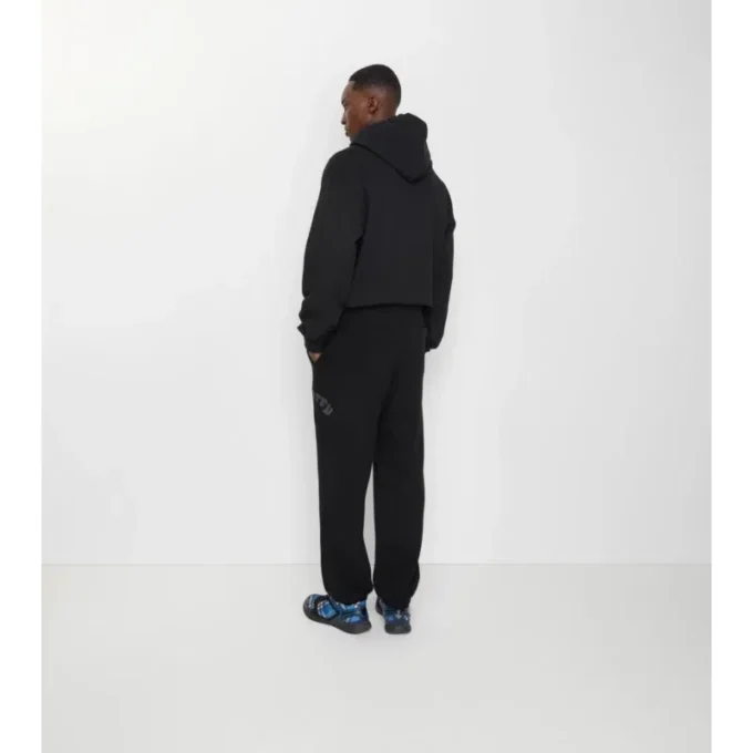 Jogginghose aus Baumwolle mit Gothic-Logo