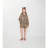 Kapuzenjacke aus Nylon mit Karomuster