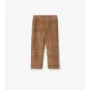 Karierte Cordhose