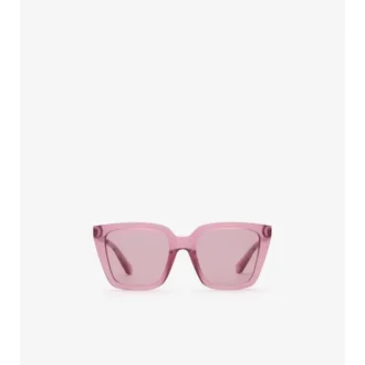 Karierte Sonnenbrille mit Gravur 