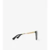 Karierte Sonnenbrille mit Gravur 