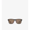 Karierte Sonnenbrille mit quadratischem Rahmen