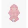 Karierter Wollschal mit Kapuze