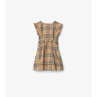 Kariertes Baumwollkleid