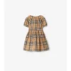 Kariertes Baumwollkleid