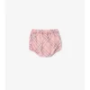 Kariertes Baumwollkleid mit Bloomers