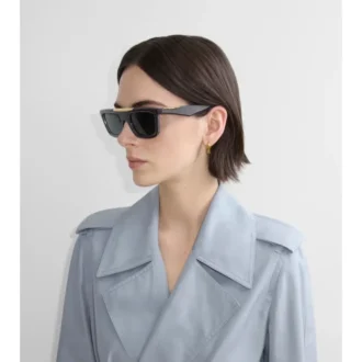 Klassische rechteckige Sonnenbrille 