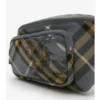 Kleine Gürteltasche mit Karomuster