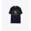 Knight-Stamp-Baumwoll-T-Shirt